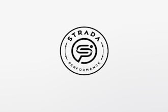 create modern premium virtual strength conditioning brand logo