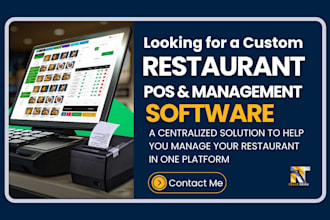 develop custom restaurant pos and management software