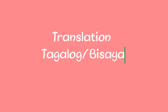 translate tagalog to cebuano bisaya and vice versa