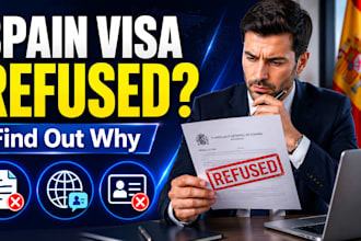 respond your spain visa denial or immigration request