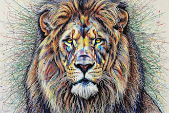 draw awesome scribble art from your photo