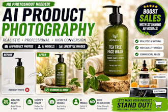 create realistic ai product photography with ai models and lifestyle images
