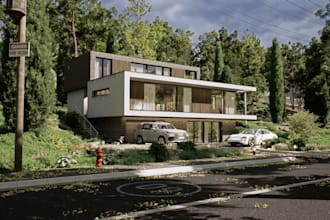 do professional high end 3d architectural modeling and archviz rendering