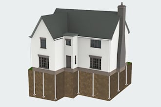 design helical pile foundations with calculations and reports