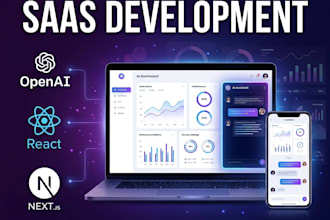 develop a custom ai website, ai web application, or saas app