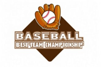 design super baseball championship logo in 24 hours