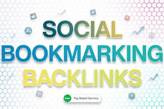 provide high quality manual social bookmarking backlinks