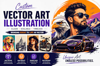 draw, convert logo, image and artwork to high quality vector tracing, svg files