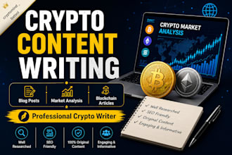 write high quality crypto articles and content