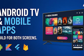 develop android TV application