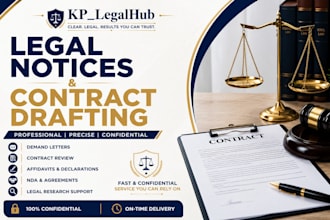 draft legal notices, demand notices and reply notices