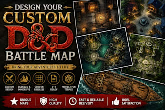 design your custom dnd battle map for your fantasy rpg ga campaign ttrpg editing