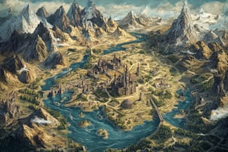 create your fantasy city map