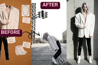 create realistic ai fashion mockup with apparel clothing models