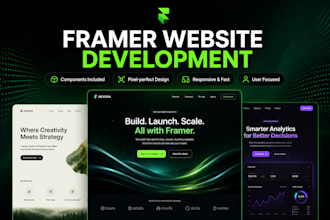 redesign, edit or fix framer website templates as an expert developer