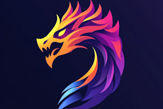 unique and detailed fantasy logo