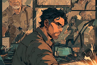 comic book professional artist