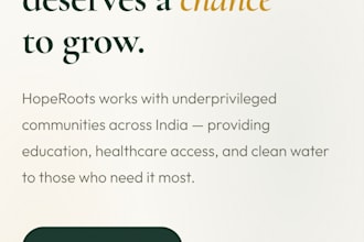 build a professional ngo or charity website