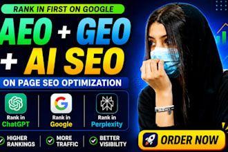 do on page SEO, aeo, GEO and ai search optimization for wordpress