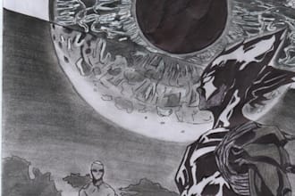 draw custom manga art