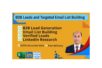 do b2b leads generation and targeted email list building
