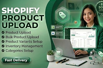 do shopify product listing and product upload