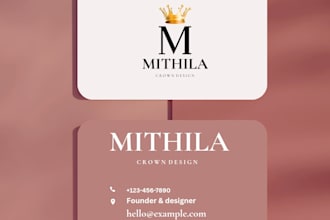 design modern luxury logo and brand identity