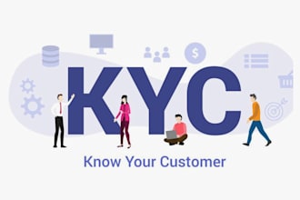 provide aml kyc compliance and due diligence services