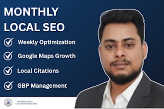 do monthly local SEO for plumbers, dentists, roofers and local businesses