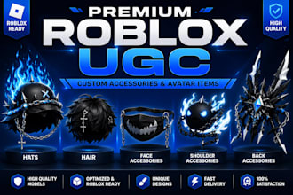 create premium roblox ugc accessories and avatar items
