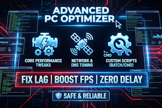 do advanced PC and emulator optimization to fix lag and boost fps