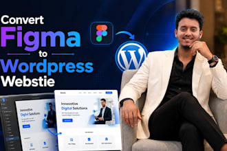 design figma to landing page by wordpress