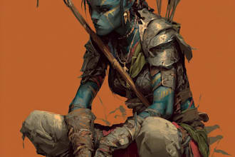 do fantasy dnd character art