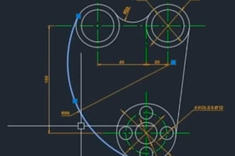do professional 2d mechanical drafting and cad drawings