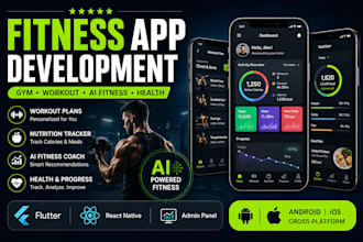 develop fitness app, gym workout app, health and fitnesss mobile booking app