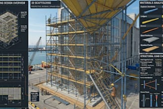 do any scaffold design structure and load analysis design