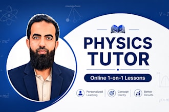 be your online physics tutor for school, college, and a levels