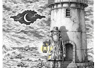 make pen and ink illustrations
