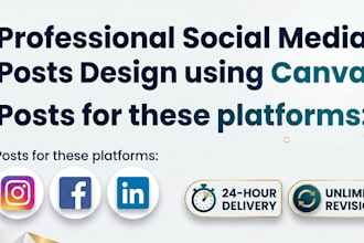 design social media posts
