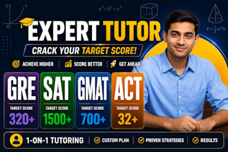 be your gre sat gmat act math tutor