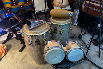 record professional salsa percussion for your song