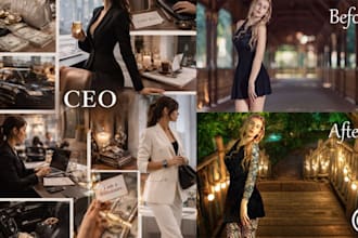 create hyper realistic ai instagram influencer and virtual model