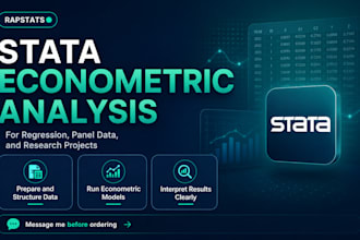 do regression, panel data, and econometric analysis in stata