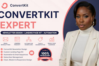 do convertkit automation convertkit email sequence, kit newsletter, landing page