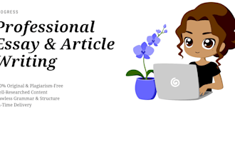 write professional articles and essay writing