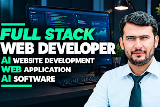 be ai website web application full stack software developer