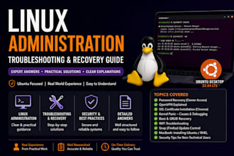 prepare a linux administration and troubleshooting guide focused