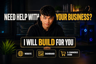 do something new for you build website with our team