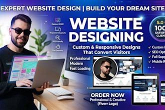 design your website completely