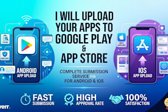 publish and upload your flutter app to app store and play store